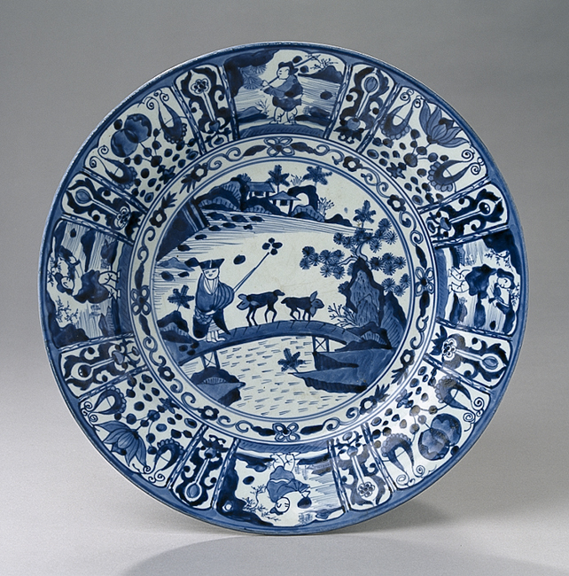 Grote schotel of wagenwiel